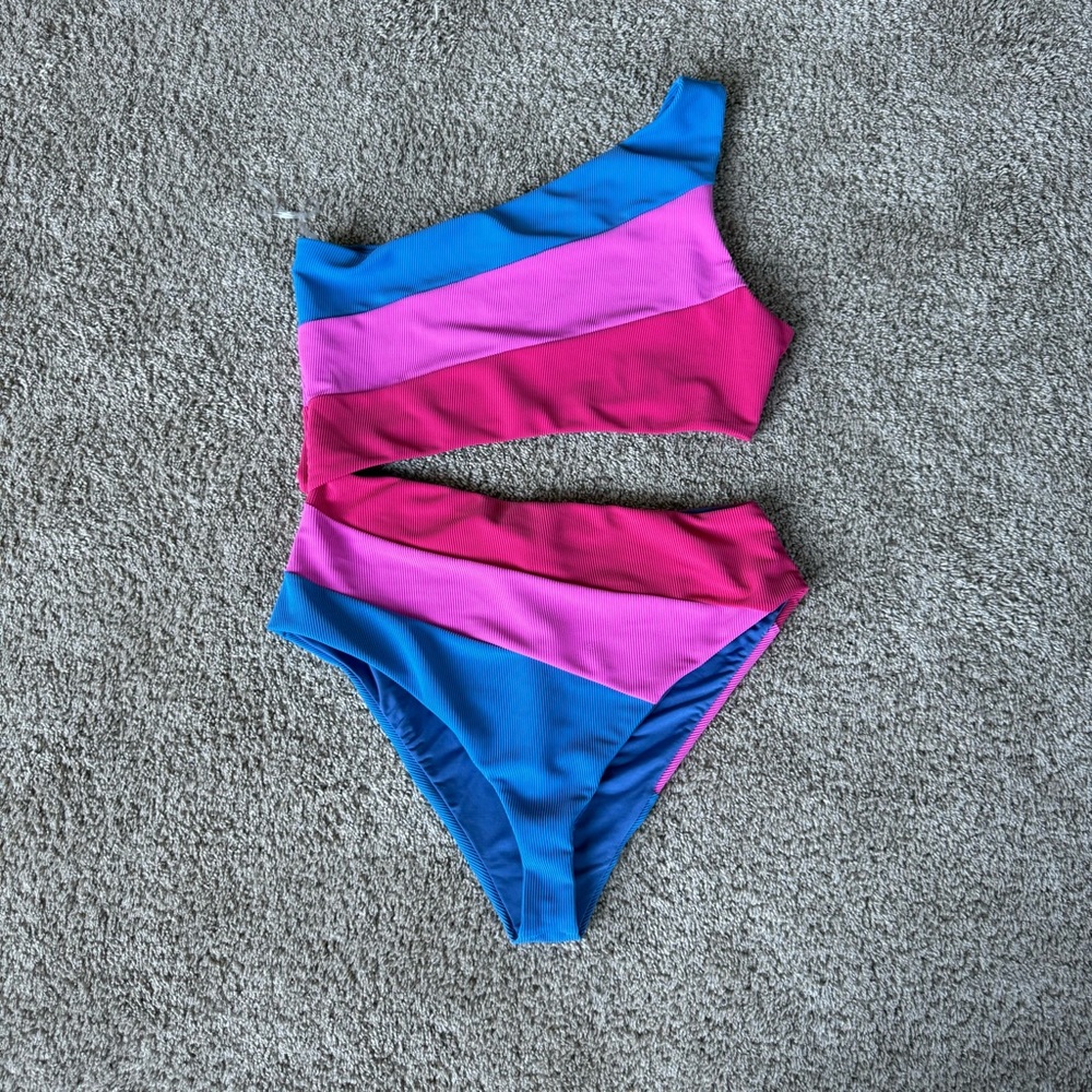 Beach Riot Asymmetrical Swimsuit